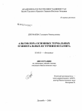 Джумаева, Гулшермо Рамихудоевна. Альгофлора основных термальных и минеральных источников Памира: дис. кандидат биологических наук: 03.00.05 - Ботаника. Душанбе. 2008. 150 с.