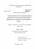 Абрамов, Василий Павлович. Анализ горимости лесов и оптимизация охраны их от пожаров в подзонах предлесостепных сосново-березовых лесов и северной лесостепи Тюменской области: дис. кандидат сельскохозяйственных наук: 06.03.03 - Лесоведение и лесоводство, лесные пожары и борьба с ними. Екатеринбург. 2008. 148 с.