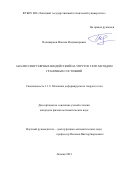 Поликарпов Максим Владимирович. Анализ сингулярных воздействий на упругое тело методом граничных состояний: дис. кандидат наук: 00.00.00 - Другие cпециальности. ФГБОУ ВО «Тульский государственный университет». 2022. 71 с.