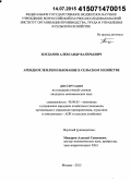 Богданов, Александр Валерьевич. Арендное землепользование в сельском хозяйстве: дис. кандидат наук: 08.00.05 - Экономика и управление народным хозяйством: теория управления экономическими системами; макроэкономика; экономика, организация и управление предприятиями, отраслями, комплексами; управление инновациями; региональная экономика; логистика; экономика труда. Москва. 2015. 141 с.