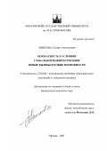 Мешкова, Татьяна Анатольевна. Безопасность в условиях глобальной информатизации: новые вызовы и новые возможности: дис. кандидат политических наук: 23.00.04 - Политические проблемы международных отношений и глобального развития. Москва. 2003. 173 с.