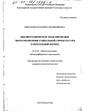 Грибановская, Марина Владимировна. Библиографическое моделирование микроэкономики социальной сферы России в переходный период: дис. кандидат педагогических наук: 05.25.03 - Библиотековедение, библиографоведение и книговедение. Краснодар. 2001. 157 с.