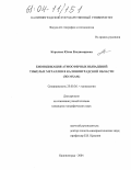 Королева, Юлия Владимировна. Биоиндикация атмосферных выпадений тяжелых металлов в Калининградской области: По мхам: дис. кандидат географических наук: 25.00.36 - Геоэкология. Калининград. 2004. 157 с.