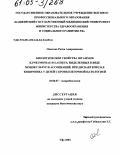 Очилова, Рагна Амирьяновна. Биологические свойства штаммов K.pneumoniae и S.aureus, выделенных в виде монокультур и ассоциаций, при дисбактериозах кишечника у детей с бронхолегочной патологией: дис. кандидат биологических наук: 03.00.07 - Микробиология. Уфа. 2004. 156 с.
