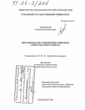Плотников, Геннадий Константинович. Биоразнообразие позвоночных животных Северо-Западного Кавказа: дис. доктор биологических наук: 03.00.32 - Биологические ресурсы. Краснодар. 2004. 397 с.