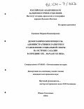 Гридяева, Марина Владимировна. Демографические процессы, административное развитие и становление социальной сферы на острове Сахалин в середине XIX - начале XX века: дис. кандидат исторических наук: 07.00.02 - Отечественная история. Южно-Сахалинск. 2004. 309 с.