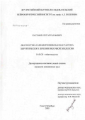 Касумов, Вугар Рауфович. Диагностика и дифференцированная тактика хирургического лечения височной эпилепсии: дис. кандидат медицинских наук: 14.00.28 - Нейрохирургия. Санкт-Петербург. 2006. 160 с.