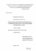 Егорова, Евгения Юрьевна. Диагностика и коррекция изменений гематосаливарного барьера при гастродуоденальных заболеваниях у детей: дис. кандидат медицинских наук: 14.00.09 - Педиатрия. Иваново. 2005. 204 с.