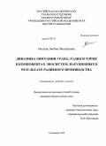 Носкова, Любовь Михайловна. Динамика миграции урана, радия и тория в компонентах экосистем, нарушенных в результате радиевого производства: дис. кандидат биологических наук: 03.02.08 - Экология (по отраслям). Сыктывкар. 2010. 156 с.