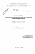 Якунина, Инна Сергеевна. Динамика структуры ценностных ориентаций студенчества среднего российского города: дис. кандидат социологических наук: 22.00.04 - Социальная структура, социальные институты и процессы. Новочеркасск. 2007. 155 с.