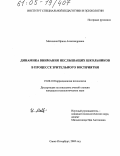 Москалик, Ирина Александровна. Динамика внимания неслышащих школьников в процессе зрительного восприятия: дис. кандидат психологических наук: 19.00.10 - Коррекционная психология. Санкт-Петербург. 2005. 213 с.