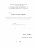 Васильева, Екатерина Викторовна. Документация Тюменского областного Совета народных депутатов (1944-1994 гг.) как исторический источник: дис. кандидат исторических наук: 07.00.09 - Историография, источниковедение и методы исторического исследования. Тюмень. 2012. 234 с.