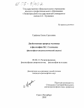 Графова, Елена Сергеевна. Двойственная природа человека в философии В.С. Соловьева: Философско-антропологический анализ: дис. кандидат философских наук: 09.00.13 - Философия и история религии, философская антропология, философия культуры. Санкт-Петербург. 2005. 158 с.