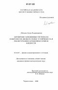 Лебедева, Елена Владимировна. Двумерные заряженные системы на поверхности жидкого гелия. Устойчивость и реконструкция заряженных пленок жидкости: дис. кандидат физико-математических наук: 01.04.07 - Физика конденсированного состояния. Черноголовка. 2006. 137 с.
