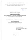 Трофименко Татьяна Валерьевна. Эффективные практики проектирования и реализации смешанного обучения в современной зарубежной школе: дис. кандидат наук: 00.00.00 - Другие cпециальности. ФГБОУ ВО «Тульский государственный педагогический университет им. Л.Н. Толстого». 2025. 220 с.