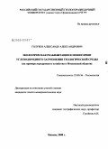 Голубев, Александр Александрович. Экологическая реабилитация и мониторинг углеводородного загрязнения геологической среды: на примере аэродромного хозяйства в Московской области: дис. кандидат геолого-минералогических наук: 25.00.36 - Геоэкология. Москва. 2008. 169 с.