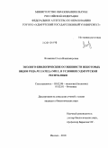 Яговкина, Ольга Владимировна. Эколого-биологические особенности некоторых видов рода Pulsatilla Mill. в условиях Удмуртской Республики: дис. кандидат биологических наук: 03.02.08 - Экология (по отраслям). Ижевск. 2010. 186 с.