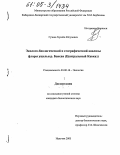 Гузиев, Хусейн Юсупович. Эколого-биологический и географический анализы флоры ущелья р. Баксан: Центральный Кавказ: дис. кандидат биологических наук: 03.00.16 - Экология. Нальчик. 2005. 235 с.