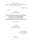 Соколова, Татьяна Александровна. Эколого-флористическая классификация как основа картографирования и охраны естественных лесов Казанско-Вешенского песчаного массива: дис. кандидат биологических наук: 03.02.01 - Ботаника. Брянск. 2013. 254 с.