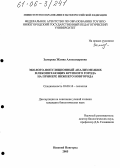 Заморева, Жанна Александровна. Эколого-популяционный анализ мелких млекопитающих крупного города на примере Нижнего Новгорода: дис. кандидат биологических наук: 03.00.16 - Экология. Нижний Новгород. 2005. 151 с.