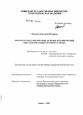 Федосова, Светлана Игоревна. Эколого-технологические основы формирования визуальной среды крупного города: дис. кандидат технических наук: 03.00.16 - Экология. Брянск. 2008. 191 с.