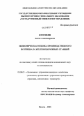 Юнушкин, Антон Александрович. Экономическая оценка производственного потенциала железнодорожных станций: дис. кандидат экономических наук: 08.00.05 - Экономика и управление народным хозяйством: теория управления экономическими системами; макроэкономика; экономика, организация и управление предприятиями, отраслями, комплексами; управление инновациями; региональная экономика; логистика; экономика труда. Москва. 2008. 198 с.