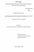 Колмаков, Игорь Анатольевич. Электродинамический анализ многослойных СВЧ-структур: дис. кандидат физико-математических наук: 01.04.03 - Радиофизика. Санкт-Петербург. 2006. 126 с.