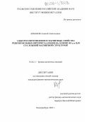 Ермаков, Алексей Анатольевич. Электросопротивление и магнитные свойства редкоземельных интерметаллидов на основе RCo2 и R3M со сложной магнитной структурой: дис. кандидат физико-математических наук: 01.04.11 - Физика магнитных явлений. Екатеринбург. 2005. 148 с.