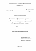 Букреева, Екатерина Борисовна. Этиология инфекционного процесса и особенности воспаления при хронической обструктивной болезни легких: дис. доктор медицинских наук: 14.00.43 - Пульмонология. Томск. 2004. 394 с.