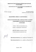 Жылкичиева, Чинара Сапарбековна. Этиопатогенетические аспекты гипогалактики у родильниц и разработка методов ее коррекции: дис. кандидат медицинских наук: 14.00.16 - Патологическая физиология. Бишкек. 2006. 113 с.