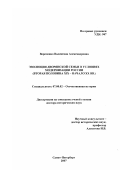 Веременко, Валентина Александровна. Эволюция дворянской семьи в условиях модернизации России: вторая половина XIX - начало XX вв.: дис. доктор исторических наук: 07.00.02 - Отечественная история. Санкт-Петербург. 2007. 591 с.