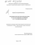 Барашков, Григорий Михайлович. Эволюция коммунистической идеологии: от государственной к партийной в СССР - Российской Федерации: дис. кандидат политических наук: 23.00.01 - Теория политики, история и методология политической науки. Саратов. 2005. 196 с.