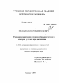 Исабаев, Азамат Жаксибекович. Фармакокоррекция иммуннобиохимического статуса у телят при диспепсии: дис. кандидат ветеринарных наук: 16.00.04 - Ветеринарная фармакология с токсикологией. Троицк. 2004. 165 с.