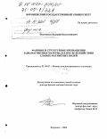 Постников, Валерий Валентинович. Фазовые и структурные превращения в диамагнитных материалах после воздействия слабых магнитных полей: дис. доктор физико-математических наук: 01.04.07 - Физика конденсированного состояния. Воронеж. 2004. 338 с.