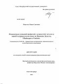 Миретина, Мария Сергеевна. Феминизация названий профессий, должностей, титулов и званий во французском языке во Франции, Бельгии, Швейцарии и Квебеке: дис. кандидат филологических наук: 10.02.20 - Сравнительно-историческое, типологическое и сопоставительное языкознание. Санкт-Петербург. 2011. 239 с.
