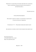 Копылов Илья Владимирович. Философия государства и вопросы государственного строительства в учении классического евразийства: дис. кандидат наук: 00.00.00 - Другие cпециальности. ФГАОУ ВО «Государственный университет просвещения». 2025. 166 с.