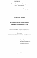 Тугушева, Алиса Рашидовна. Философско-культурологический аспект анализа молодежной рок-культуры: дис. кандидат философских наук: 24.00.01 - Теория и история культуры. Саратов. 2006. 129 с.