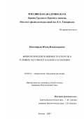 Пономарева, Юлия Владимировна. Физиологические особенности кукурузы в условиях частичного и полного затопления: дис. кандидат биологических наук: 03.00.12 - Физиология и биохимия растений. Москва. 2003. 155 с.