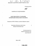 Сафонова, Наталия Романовна. Фонд социального страхования: Формирование финансового механизма: дис. кандидат экономических наук: 08.00.10 - Финансы, денежное обращение и кредит. Иркутск. 2005. 198 с.