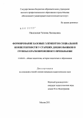 Пасальская, Татьяна Леонидовна. Формирование базовых элементов социальной компетентности у старших дошкольников в группах кратковременного пребывания: дис. кандидат педагогических наук: 13.00.01 - Общая педагогика, история педагогики и образования. Москва. 2011. 206 с.