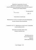 Рзиева, Маншук Тлеккабыловна. Формирование числовых последовательностей, имитирующих входные измерительные воздействия: дис. кандидат наук: 05.11.16 - Информационно-измерительные и управляющие системы (по отраслям). Санкт-Петербург. 2014. 117 с.