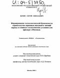 Щукин, Сергей Николаевич. Формирование геоэкологической безопасности строительства дорожных насыпей в зимний период в сложных геологических условиях: На примере г. Москвы: дис. кандидат технических наук: 25.00.36 - Геоэкология. Москва. 2003. 143 с.