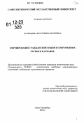 Кузнецова, Екатерина Игоревна. Формирование гражданской нации в современных Грузии и в Украине: дис. кандидат наук: 23.00.04 - Политические проблемы международных отношений и глобального развития. Санкт-Петербург. 2012. 198 с.
