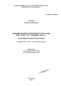 Петров, Михаил Николаевич. Формирование и деятельность органов ВЧК-ОГПУ, 1917-середина 1920-х гг.: дис. доктор исторических наук: 07.00.02 - Отечественная история. Новгород. 1995. 213 с.