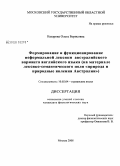 Назарова, Ольга Борисовна. Формирование и функционирование неформальной лексики австралийского варианта английского языка: на материале лексико-семантического поля "природа и природные явления Австралии": дис. кандидат филологических наук: 10.02.04 - Германские языки. Москва. 2008. 199 с.