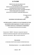 Пилипенко, Евгений Николаевич. Формирование и развитие государственной системы экономической поддержки аграрного сектора в условиях перехода к рыночным отношениям: на примере Кыргызской Республики: дис. кандидат экономических наук: 08.00.05 - Экономика и управление народным хозяйством: теория управления экономическими системами; макроэкономика; экономика, организация и управление предприятиями, отраслями, комплексами; управление инновациями; региональная экономика; логистика; экономика труда. Бишкек. 2007. 171 с.