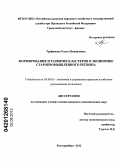 Трофимова, Ольга Михайловна. Формирование и развитие кластеров в экономике старопромышленного региона: дис. кандидат экономических наук: 08.00.05 - Экономика и управление народным хозяйством: теория управления экономическими системами; макроэкономика; экономика, организация и управление предприятиями, отраслями, комплексами; управление инновациями; региональная экономика; логистика; экономика труда. Екатеринбург. 2012. 267 с.