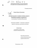 Оздоев, Косым Хусенович. Формирование и развитие регионального производственного комплекса: На материалах Республики Ингушетия: дис. кандидат экономических наук: 08.00.05 - Экономика и управление народным хозяйством: теория управления экономическими системами; макроэкономика; экономика, организация и управление предприятиями, отраслями, комплексами; управление инновациями; региональная экономика; логистика; экономика труда. Невинномысск. 2004. 182 с.