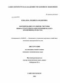 Ковалева, Людмила Федоровна. Формирование и развитие системы инфраструктурного обеспечения малого предпринимательства: дис. кандидат экономических наук: 08.00.05 - Экономика и управление народным хозяйством: теория управления экономическими системами; макроэкономика; экономика, организация и управление предприятиями, отраслями, комплексами; управление инновациями; региональная экономика; логистика; экономика труда. Санкт-Петербург. 2010. 188 с.