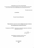 Петрова, Светлана Валерьевна. Формирование и развитие системы инфраструктурного обеспечения предпринимательской деятельности: дис. кандидат экономических наук: 08.00.05 - Экономика и управление народным хозяйством: теория управления экономическими системами; макроэкономика; экономика, организация и управление предприятиями, отраслями, комплексами; управление инновациями; региональная экономика; логистика; экономика труда. Санкт-Петербург. 2009. 215 с.